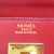 Hermès B Hermès Red Calf Leather 1992 Box Kelly 32 France