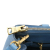 Prada B Prada Blue Calf Leather Medium Saffiano Lux Galleria Double Zip Tote Italy