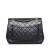 Chanel B Chanel Black Lambskin Leather Leather Medium Tall Classic Lambskin Double Flap France