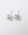 Chanel CC Silver Earrings