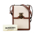 Burberry B Burberry Brown Light Beige Canvas Fabric TB Robin Crossbody Italy