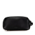 Valentino AB Valentino Black Calf Leather VLTN Wash Bag Italy