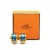 Hermès B Hermès Gold with Blue Enamel Other Cloisonne Clip On Earrings France