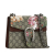 Gucci B Gucci Brown Beige Coated Canvas Fabric Mini GG Supreme Blooms Dionysus Crossbody Bag Italy