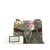 Gucci B Gucci Brown Beige Coated Canvas Fabric Mini GG Supreme Blooms Dionysus Crossbody Bag Italy