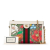 Gucci AB Gucci Brown Coated Canvas Fabric Small GG Supreme Flora Ophidia Chain Shoulder Bag Italy