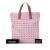 Chanel B Chanel Pink Nylon Fabric New Travel Line Tote Italy