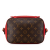 Louis Vuitton B Louis Vuitton Brown with Red Monogram Canvas Canvas Monogram Saintonge Spain