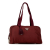 Prada B Prada Red Dark Red Nylon Fabric Tessuto Shoulder Bag Italy