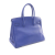 Hermès AB Hermès Blue Calf Leather Clemence Birkin Retourne 30 France