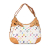 Louis Vuitton AB Louis Vuitton White Monogram Multicolore Canvas Canvas Monogram Multicolore Greta Spain