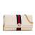 Gucci B Gucci White Ivory Calf Leather Ophidia Wallet on Chain Italy