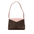 Louis Vuitton B Louis Vuitton Brown with Pink Monogram Canvas Canvas Monogram Epi Saint-Michel Spain