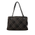 Chanel B Chanel Gray Dark Gray Suede Leather Paris-Edinburgh Saltire Shoulder Bag Italy