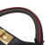 Fendi B Fendi Black with Red Calf Leather Medium Bicolor Iconic Peekaboo Defender Satchel Italy