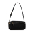 Salvatore Ferragamo B Ferragamo Black Canvas Fabric Gancini Shoulder Bag Italy