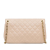 Chanel B Chanel Brown Light Beige Lambskin Leather Leather Large Lambskin Chic With Me Flap Italy