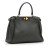 Fendi B Fendi Black Calf Leather Medium Peekaboo Satchel Italy