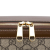 Gucci A Gucci Brown Beige Coated Canvas Fabric GG Supreme Azalea Box Bag Italy