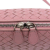 Bottega Veneta B Bottega Veneta Pink Calf Leather Intrecciato Nodini Italy