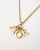 Christian Dior Logo Charm Necklace