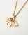 Christian Dior Logo Charm Necklace