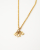 Christian Dior Logo Charm Necklace