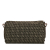 Fendi AB Fendi Brown Canvas Fabric Zucchino Sweety Crossbody Italy