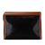 Celine B Celine Black with Brown Calf Leather Clutch Italy