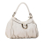 Gucci B Gucci White Calf Leather Abbey D-Ring Shoulder Bag Italy