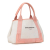 Balenciaga B Balenciaga White Canvas Fabric Navy Cabas S Tote Italy