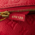 Louis Vuitton AB Louis Vuitton Red Monogram Empreinte Leather Pochette Metis France