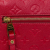 Louis Vuitton AB Louis Vuitton Red Monogram Empreinte Leather Pochette Metis France