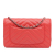 Chanel AB Chanel Red Indian Red Caviar Leather Leather CC Chevron Caviar Wallet On Chain Italy