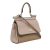 Dolce & Gabbana B Dolce & Gabbana Brown Nude Calf Leather Medium Bicolor Miss Sicily Satchel Italy