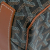 Goyard AB Goyard Black with Brown Coated Canvas Fabric Goyardine Voltaire III France