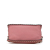 Prada B Prada Pink Calf Leather Glace Etiquette Crossbody Italy