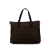 Fendi B Fendi Brown Canvas Fabric Zucchino Tote Italy