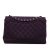 Chanel AB Chanel Purple Cotton Fabric Maxi Classic Jersey Single Flap France