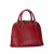 Gucci AB Gucci Red Calf Leather Medium Microguccissima Dome Satchel Italy