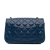 Chanel B Chanel Blue Lambskin Leather Leather Mini Rectangular Classic Lambskin Single Flap Italy