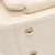 Chanel B Chanel White Ivory Caviar Leather Leather Small Caviar Business Affinity Top Handle Flap Italy