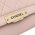 Chanel AB Chanel Brown Beige Calf Leather Small Label Click Flap Italy