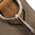 Hermès B Hermès Brown Taupe Calf Leather Bicolor Clemence Jypsiere 37 France