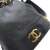 Chanel B Chanel Black Lambskin Leather Leather Triple CC Lambskin Bucket Bag Italy