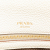 Prada B Prada White Calf Leather Vitello Daino Satchel Romania