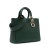 Christian Dior AB Dior Green Dark Green Calf Leather Large skin Lady D-Sire Bag Italy