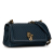 Bottega Veneta B Bottega Veneta Blue Navy Calf Leather Quilted Olimpia Knot Shoulder Bag Italy