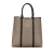 Gucci B Gucci Brown Beige Coated Canvas Fabric GG Supreme Joy Tote Italy