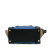 Celine B Celine Blue with Black Calf Leather Micro Tricolor Luggage Tote Italy